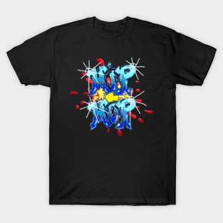 Hip Hop Funky Graffiti Fun by LEG 24 T-Shirt